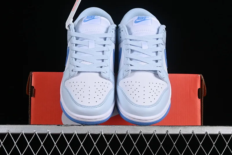 All categories Nk SB Dunk series Nk SB Dunk Low low-top sneakers F version Nk Dunk Low "Blue Tint" small fresh blue SB low-top casual sneakers DD1873-400